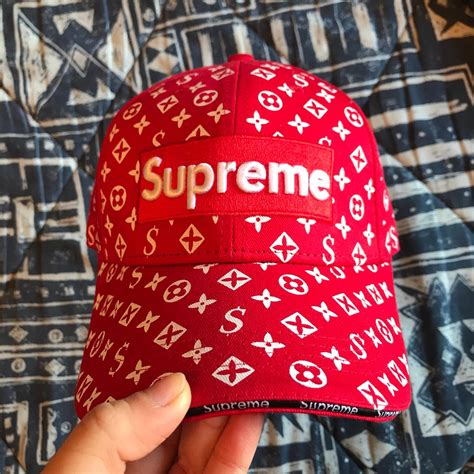 cappello supreme louis vuitton